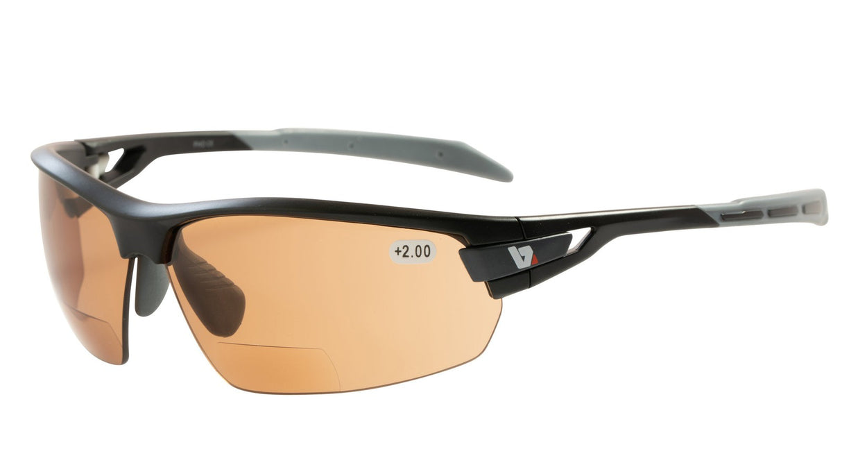 BZ Optics PHO Bifocal HD Photochromic Glasses Black