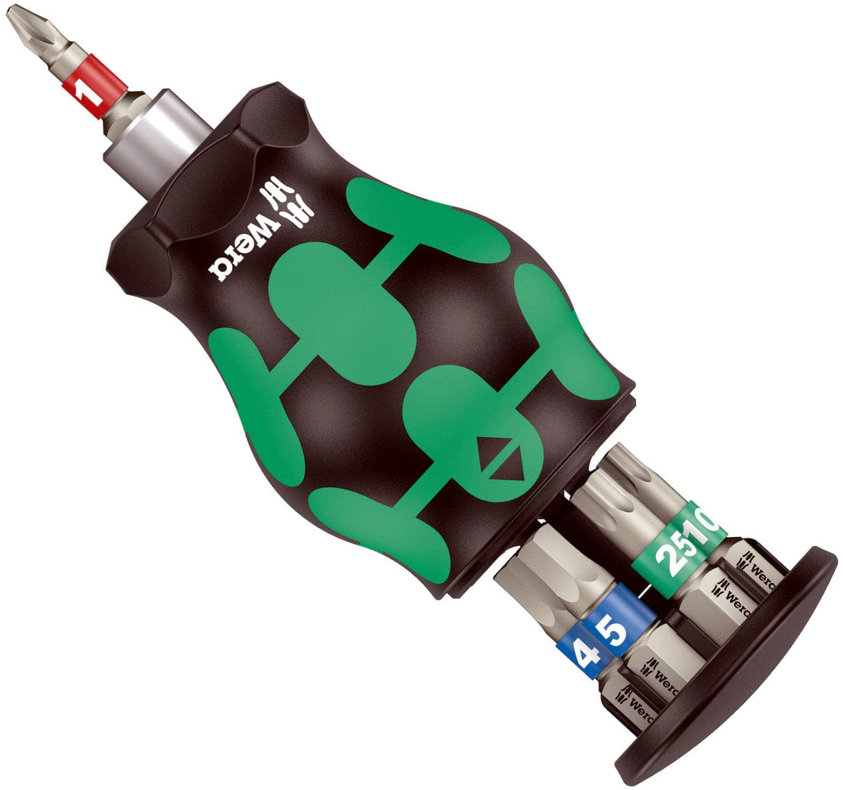 Wera Bicycle Set 11 Bitholding Screwdriver 7-Piece Set w/Magazine