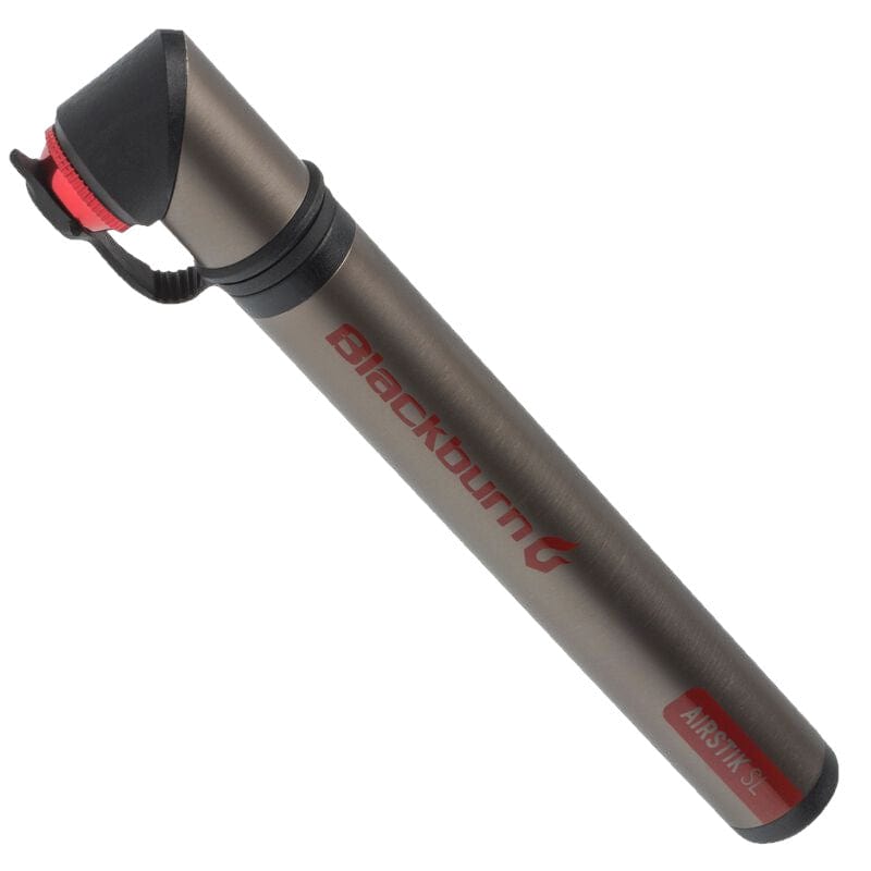 Blackburn Airstik SL Mini-Pump Gun Metal/Red (Presta)