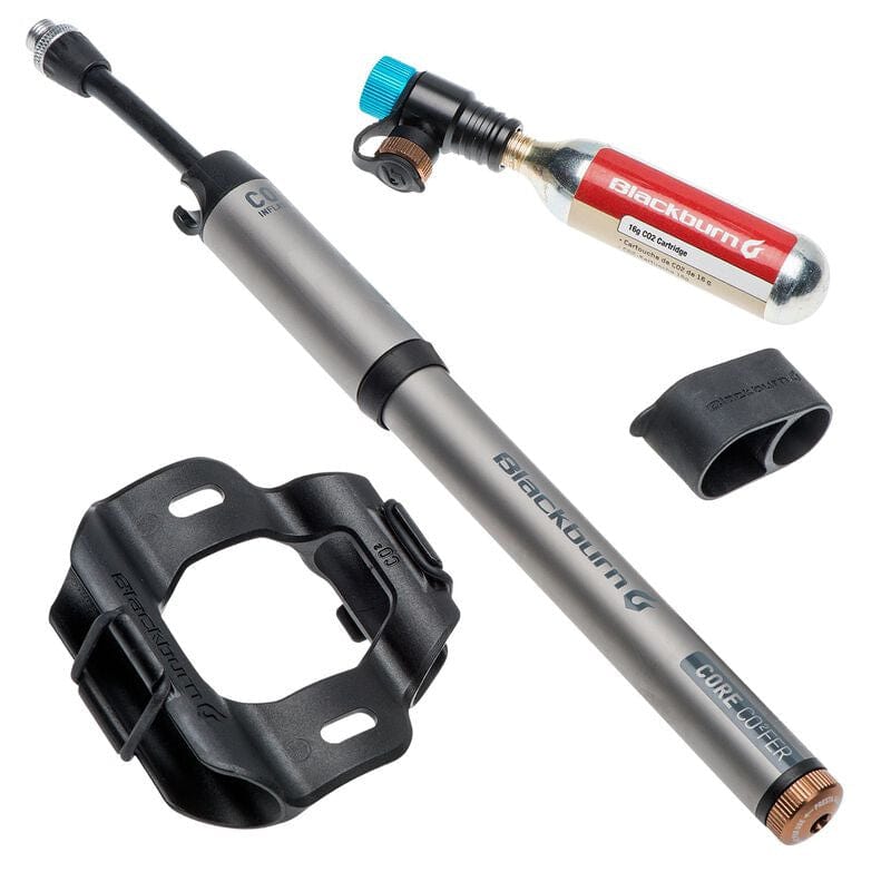 Blackburn Core CO2'Fer Mini Hand Pump (Presta) Pewter