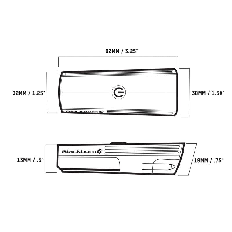 Blackburn Dayblazer 400L/65L Front/Rear Light Set