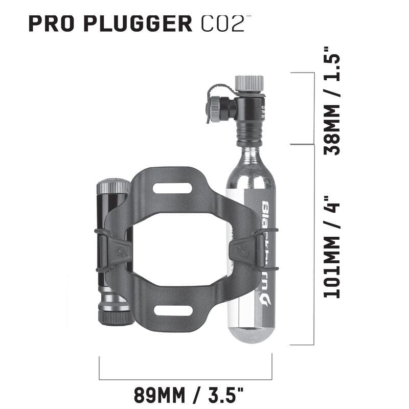 Blackburn Pro Plugger and CO2 Inflator Kit Black