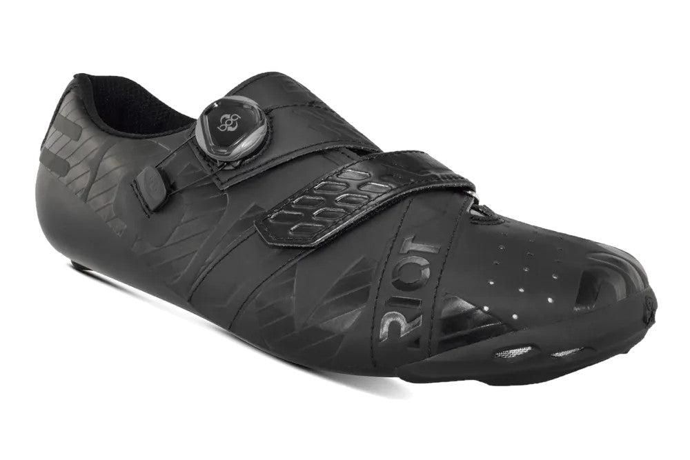 Bont Riot+ Carbon Road Shoe Black/Gloss Black