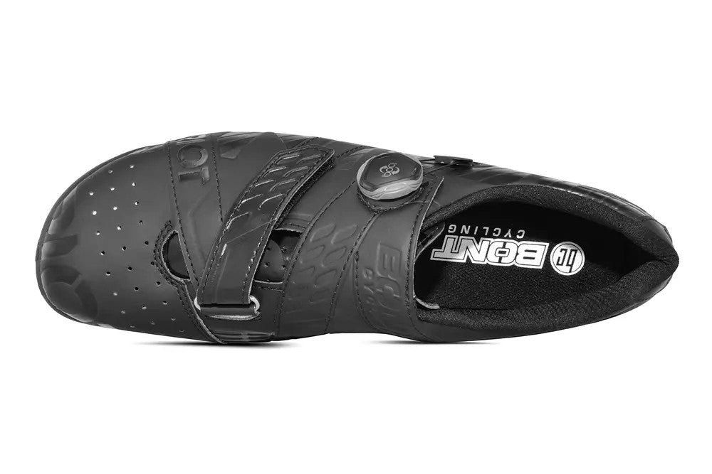 Bont Riot+ Carbon Road Shoe Black/Gloss Black