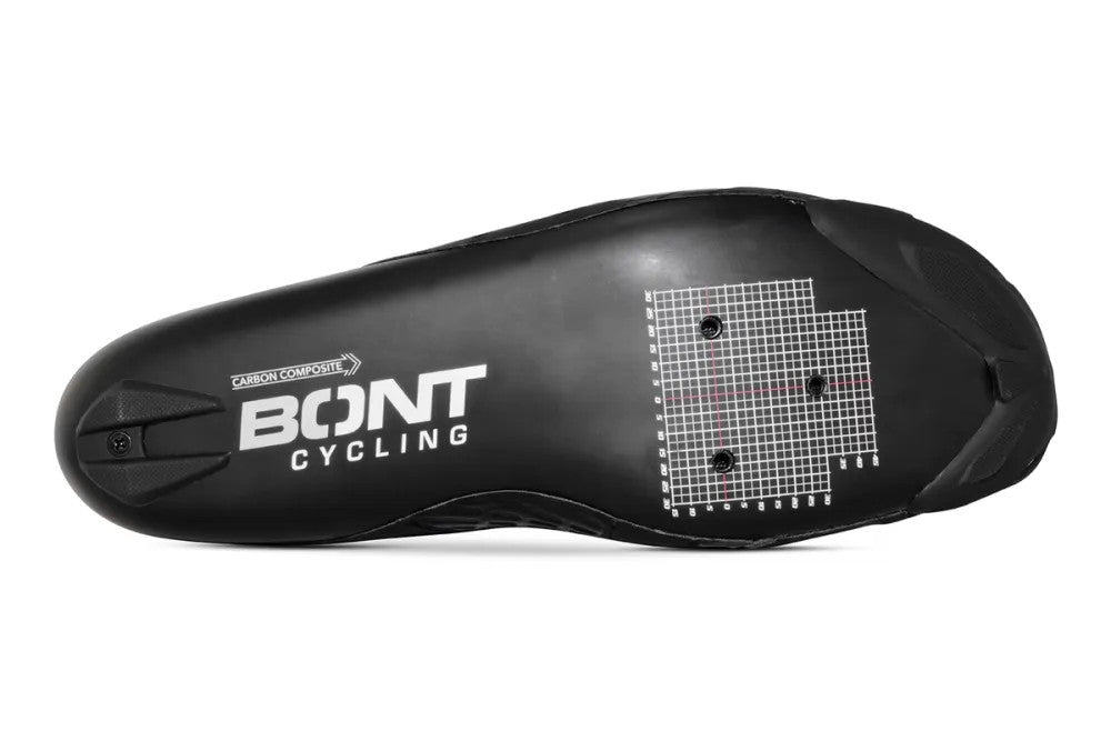 Bont Riot+ Carbon Road Shoe Black/Gloss Black