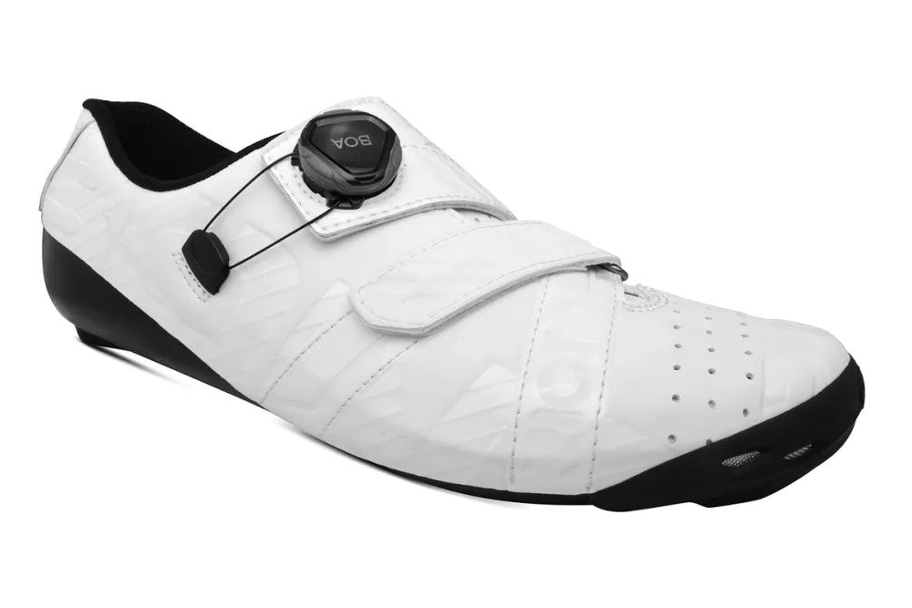 Bont Riot+ Carbon Road Shoe White/Gloss White