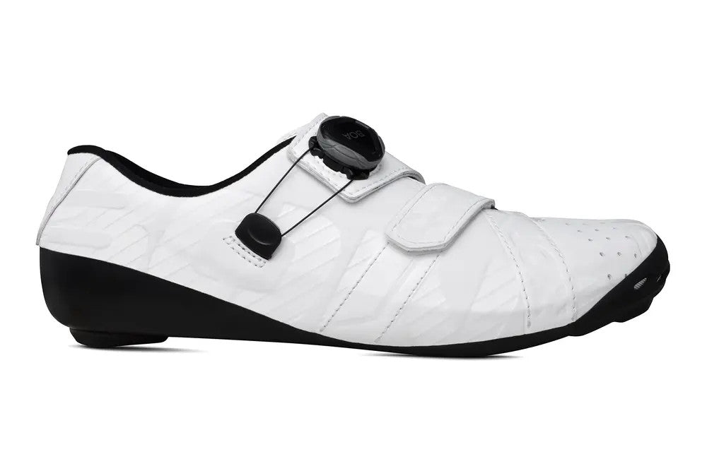 Bont Riot+ Carbon Road Shoe White/Gloss White