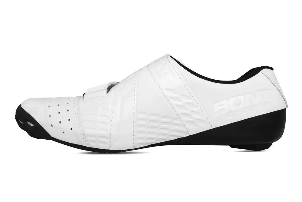 Bont Riot+ Carbon Road Shoe White/Gloss White