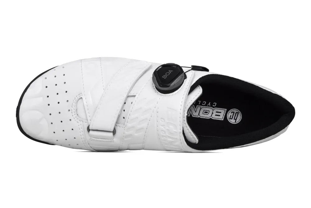 Bont Riot+ Carbon Road Shoe White/Gloss White