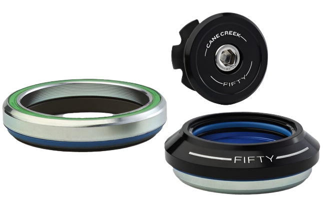 Cane Creek 50-Series IS42/28.6 IS52/40 Headset Assembly Black (BAA2355K)
