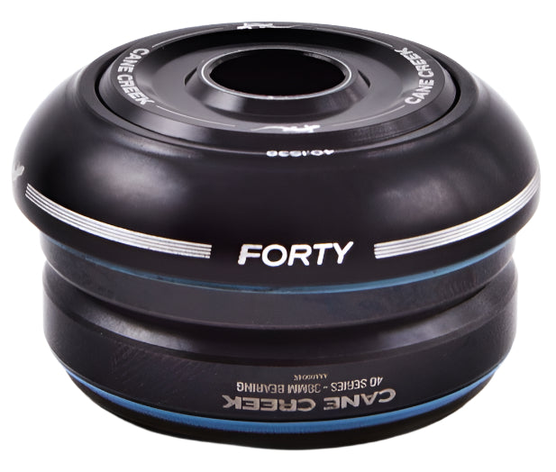 Cane Creek 40-Series IS38 1in Integrated Headset IS38/25.4 IS38/26 Black (BAA0071K)