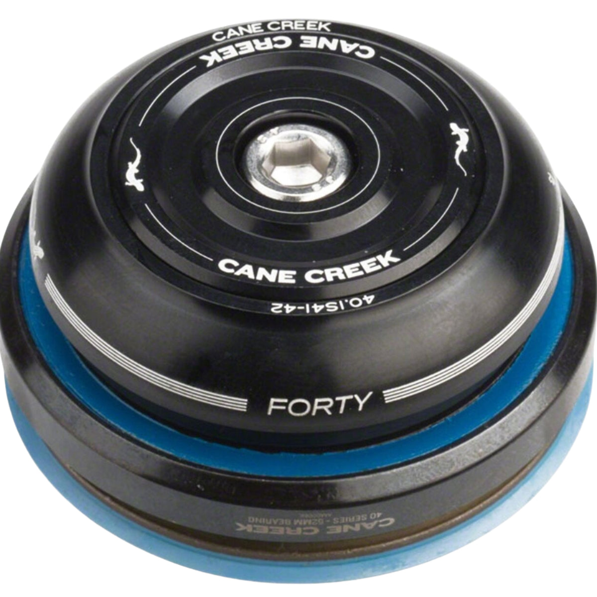 Cane Creek 40 Series IS42/28.6 IS52/40 Tapered Headset Assembly Black
