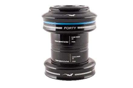 Cane Creek 40-Series EC30/25.4-EC30/26 1in 30mm External Cup Headset Black (BAA0067K)