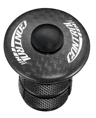 Controltech Comp Top Cap OD:23.5-25.4mm Carbon Matt Black