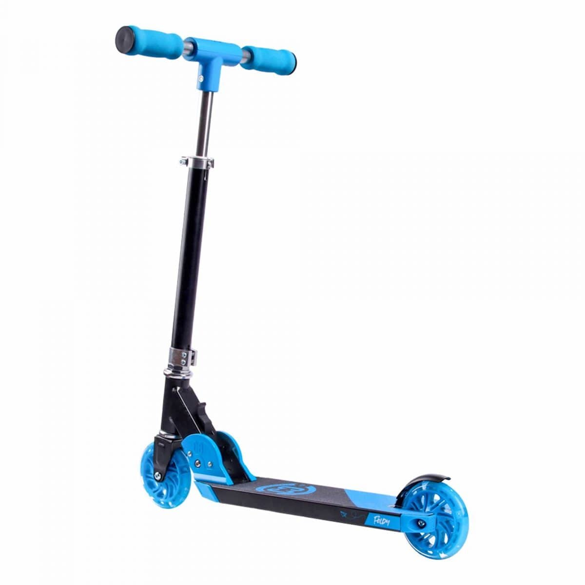 CORE Kids Foldy Scooter Blue with LED Wheels