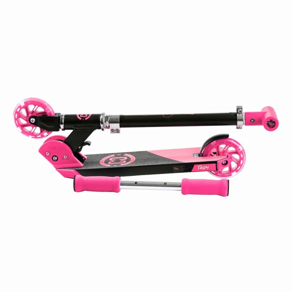 CORE Kids Foldy Scooter Pink with LED Wheels