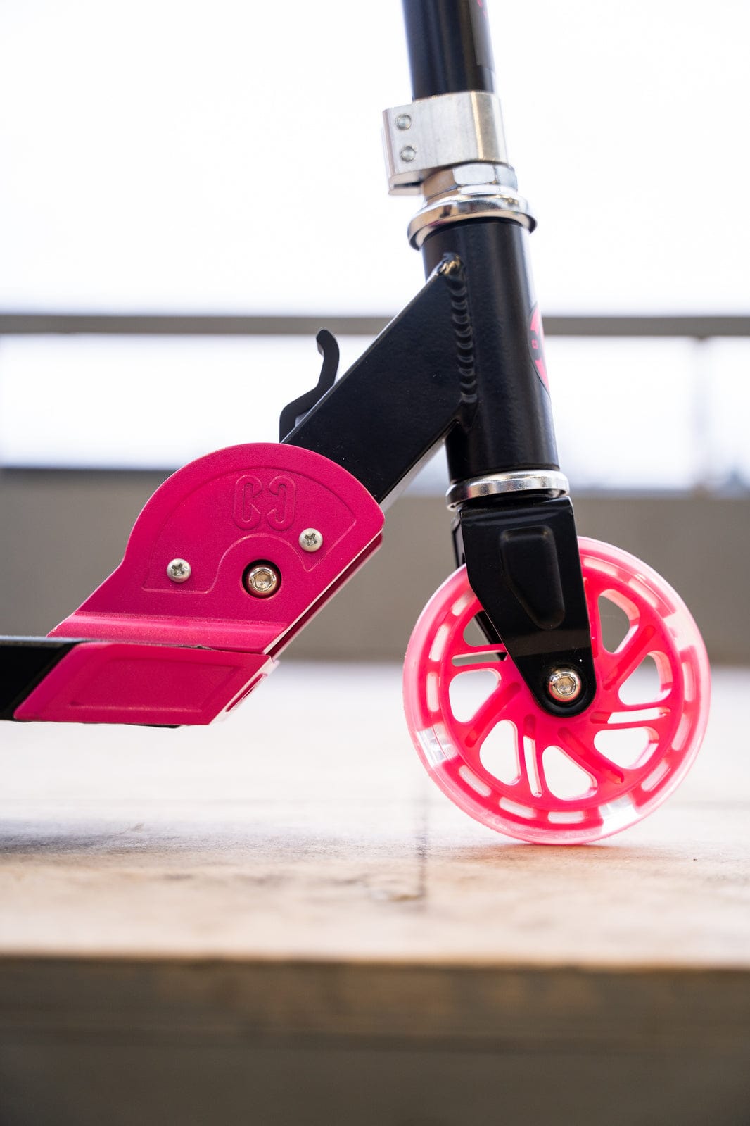 CORE Kids Foldy Scooter Pink with LED Wheels