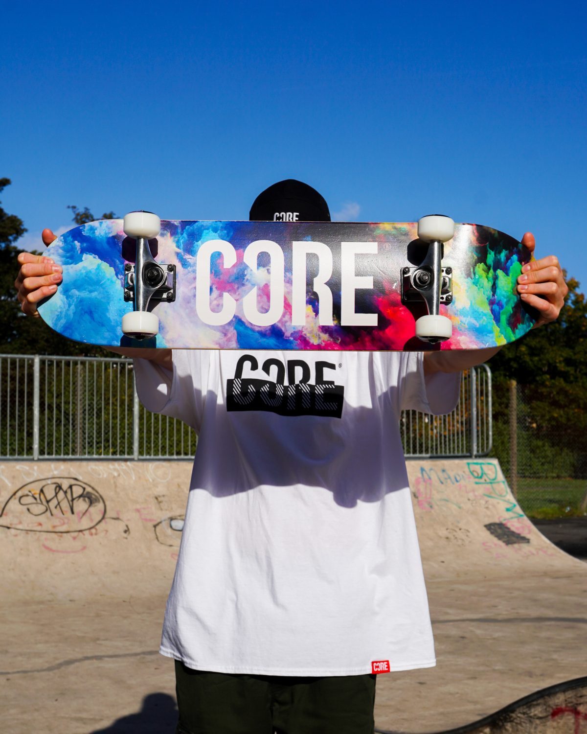 CORE Complete Skateboard C2 - Neon Galaxy 7.75