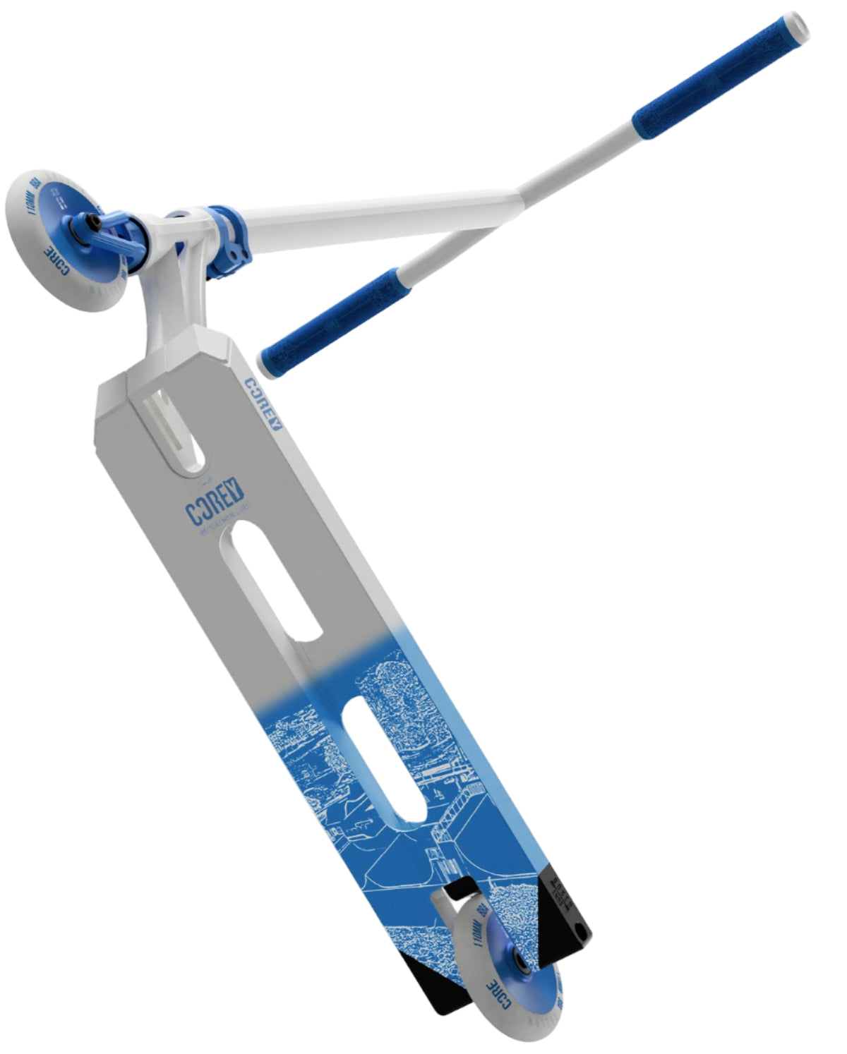 Core SL2 Corey Sponseller Complete Scooter White/Blue Limited Edition