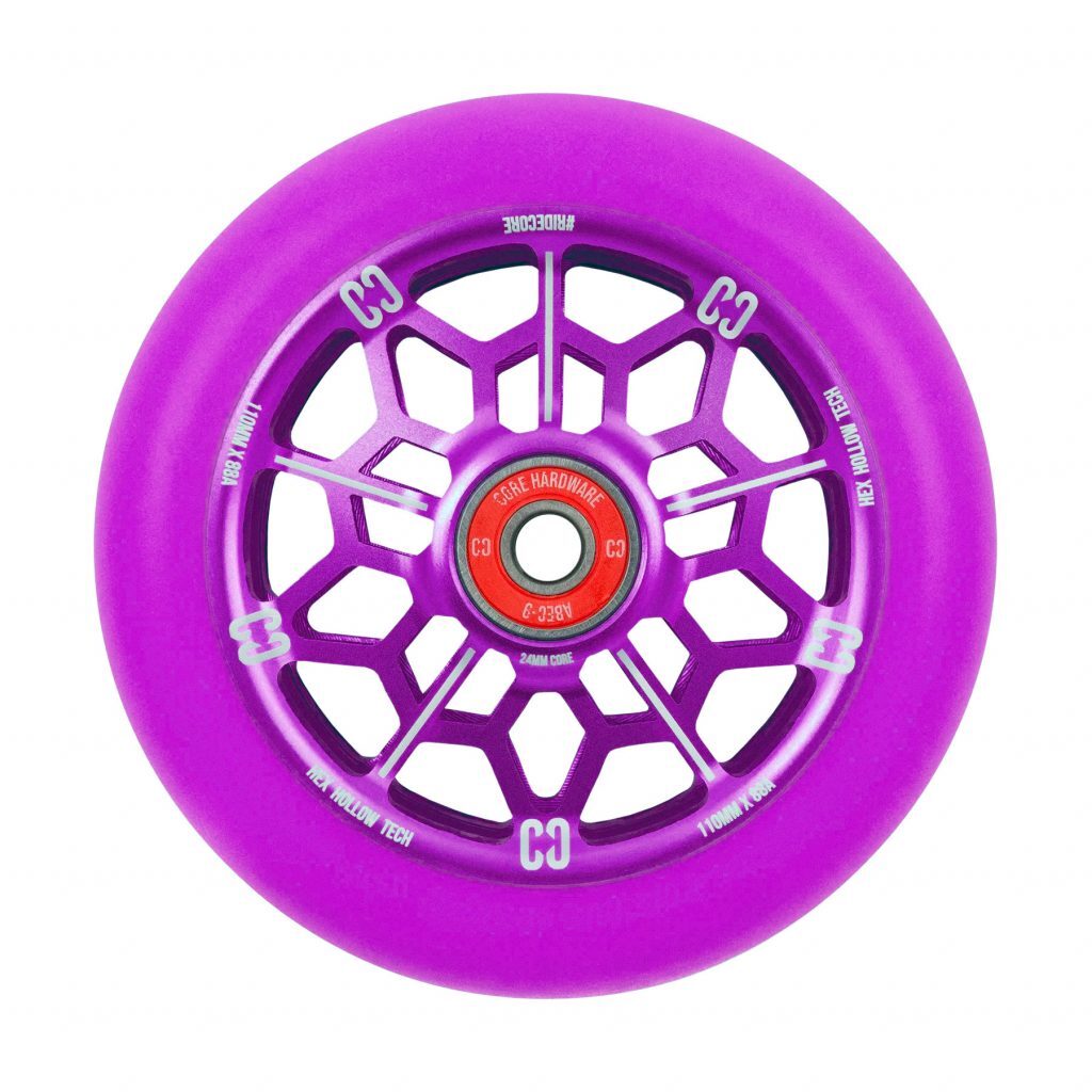 Core HEX HOLLOW Stunt Scooter Wheel 110mm