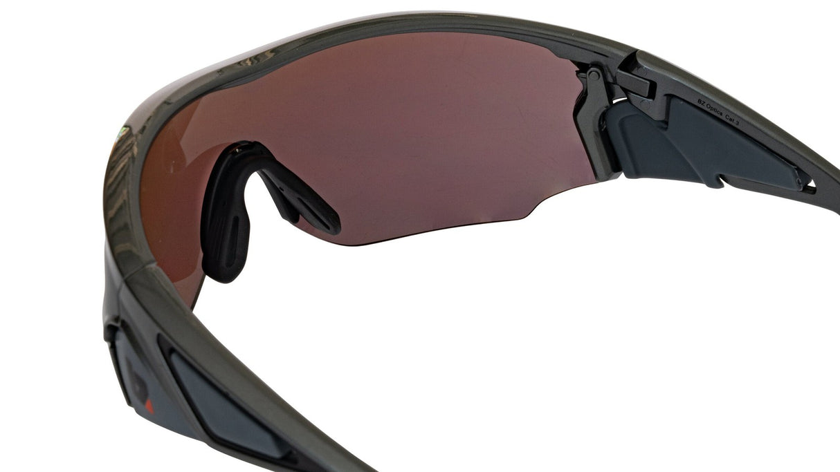 BZ Optics CRIT Graphite HD Mirror Glasses