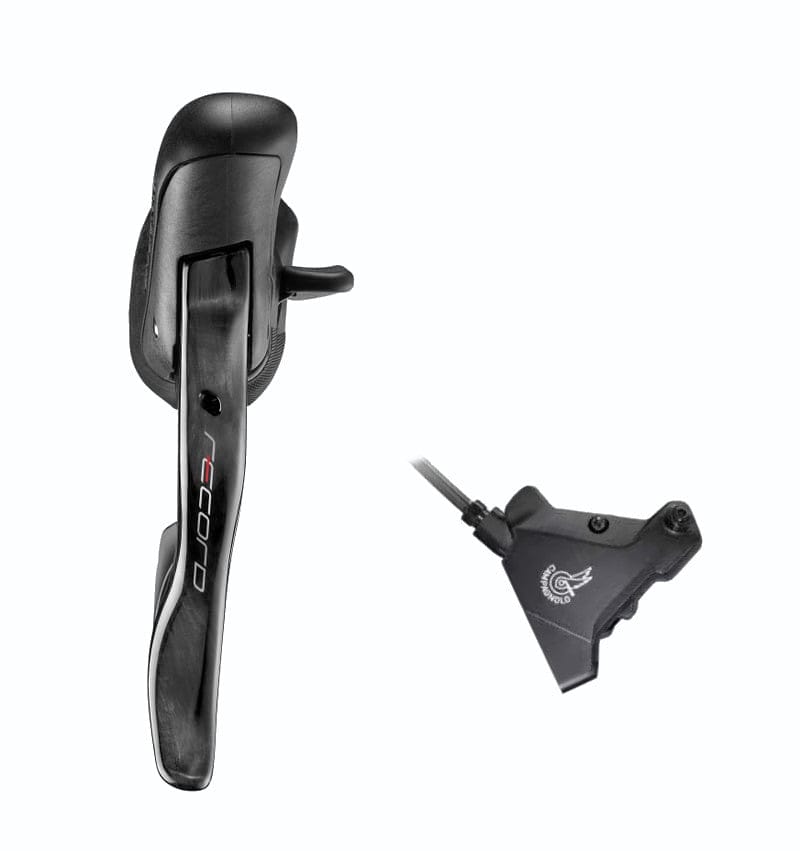 Campagnolo Record Ergopower 12-Spd RH Shifter/140mm Flat Mount Caliper