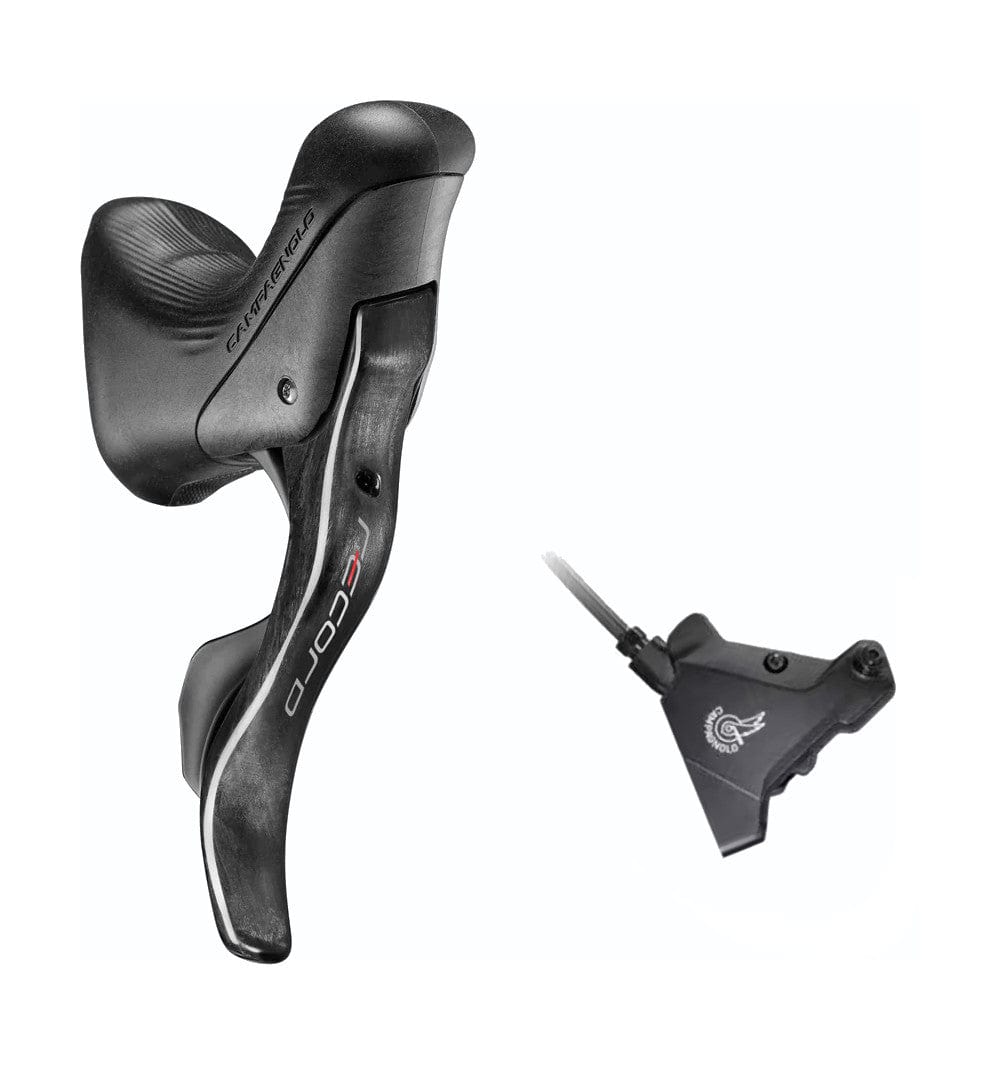 Campagnolo Record Ergopower 12-Spd RH Shifter/140mm Flat Mount Caliper