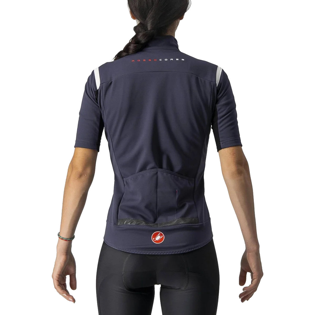 Castelli Gabba Ros Womens Jacket-Jersey Dark Steel Blue