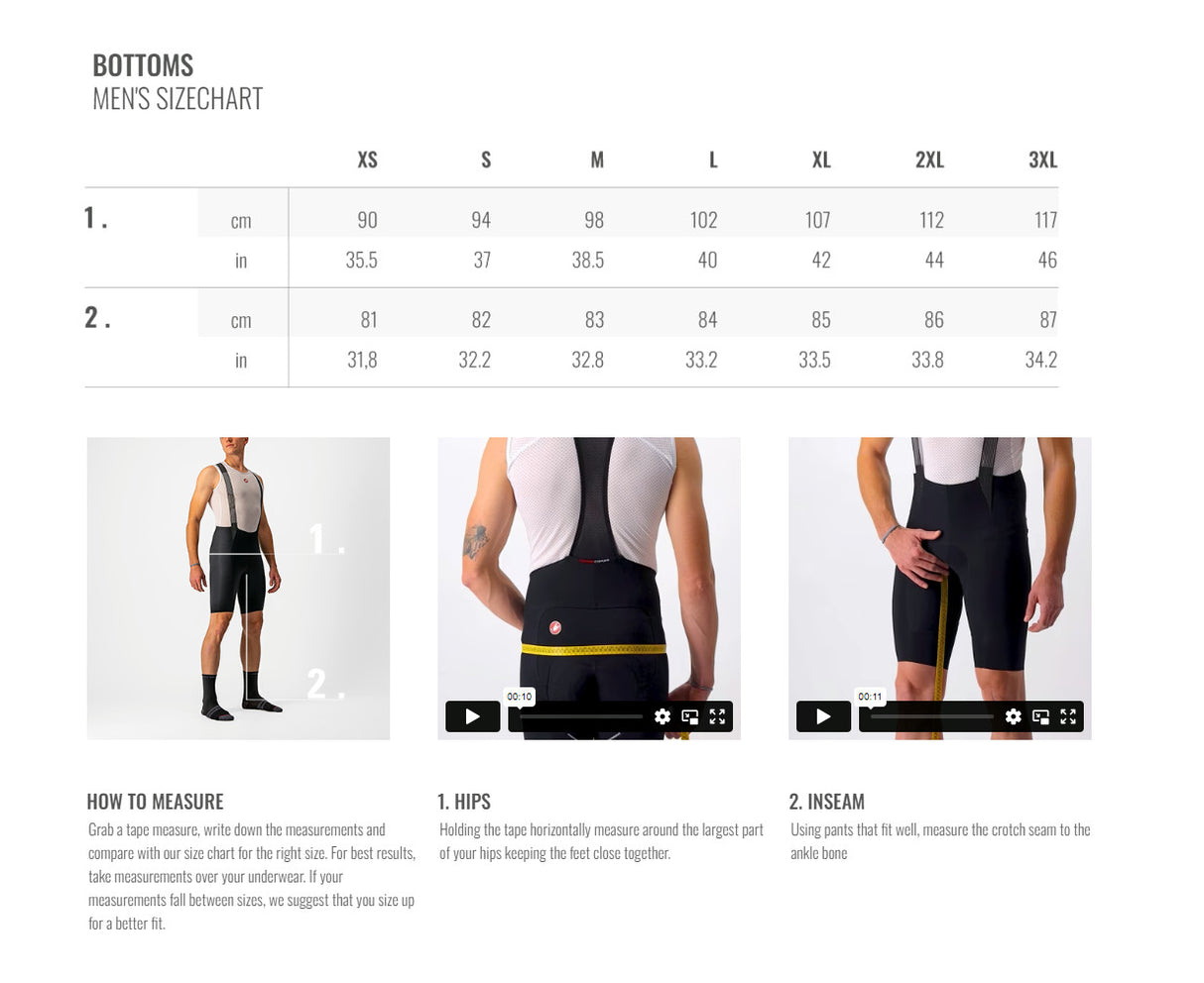 Castelli Competizione Bib Short Black