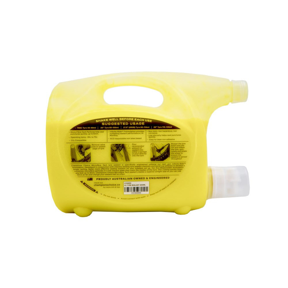 Champions Choice Workshop 4Ltr Tubeless Sealant
