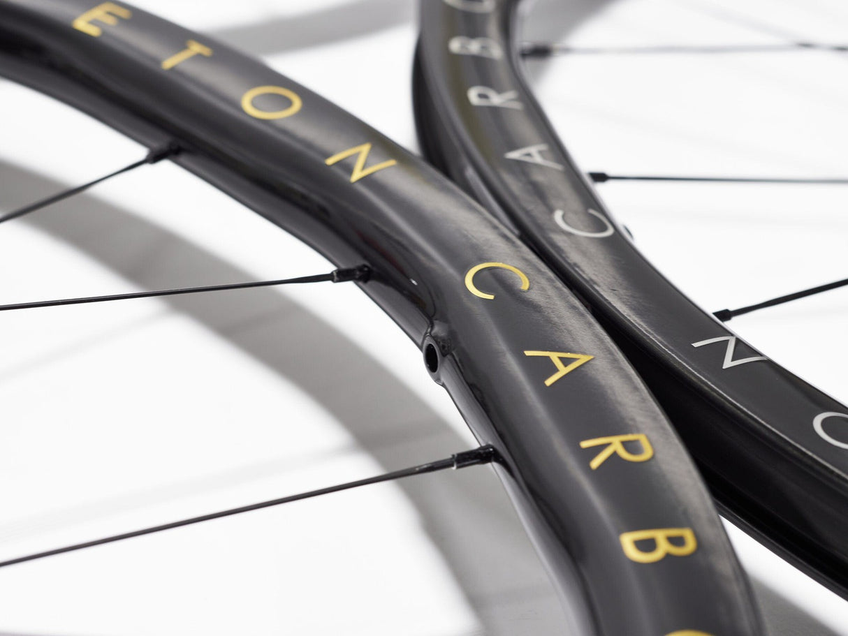 Princeton ALTA Disc Brake Tactic Racing TR01 Shimano Carbon Wheelset Black