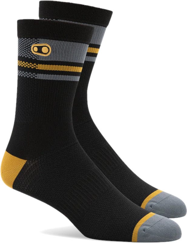 Crank Brothers ICON MTB Socks Black/Gold