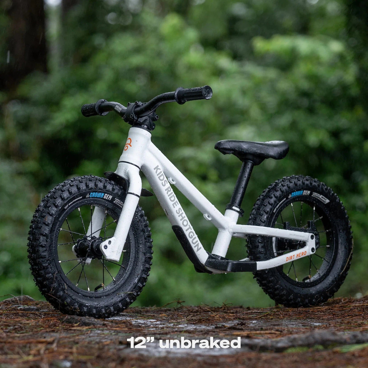 Kids Ride Shotgun Dirt Hero Balance Bike 12"