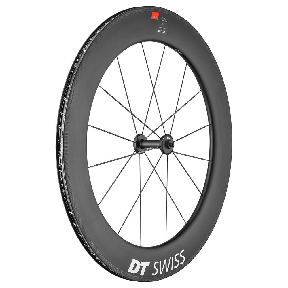 DT Swiss ARC1100 DICUT 80mm Rimbrake Carbon Front Wheel