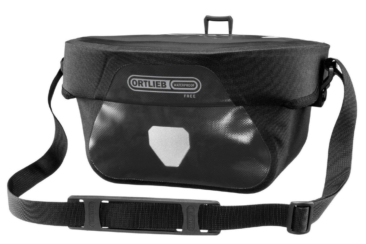 ORTLIEB ULTIMATE6 FREE BLACK HANDLEBAR BAG (MOUNTING-SET REQ.)