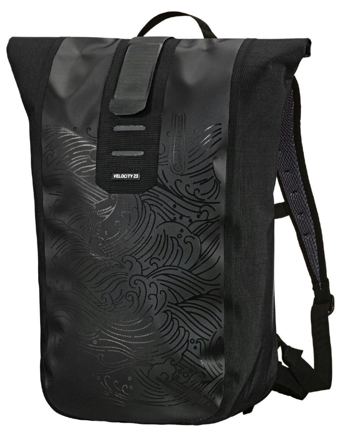 ORTLIEB VELOCITY DESIGN WAVES: BLACK MATT BACKPACK