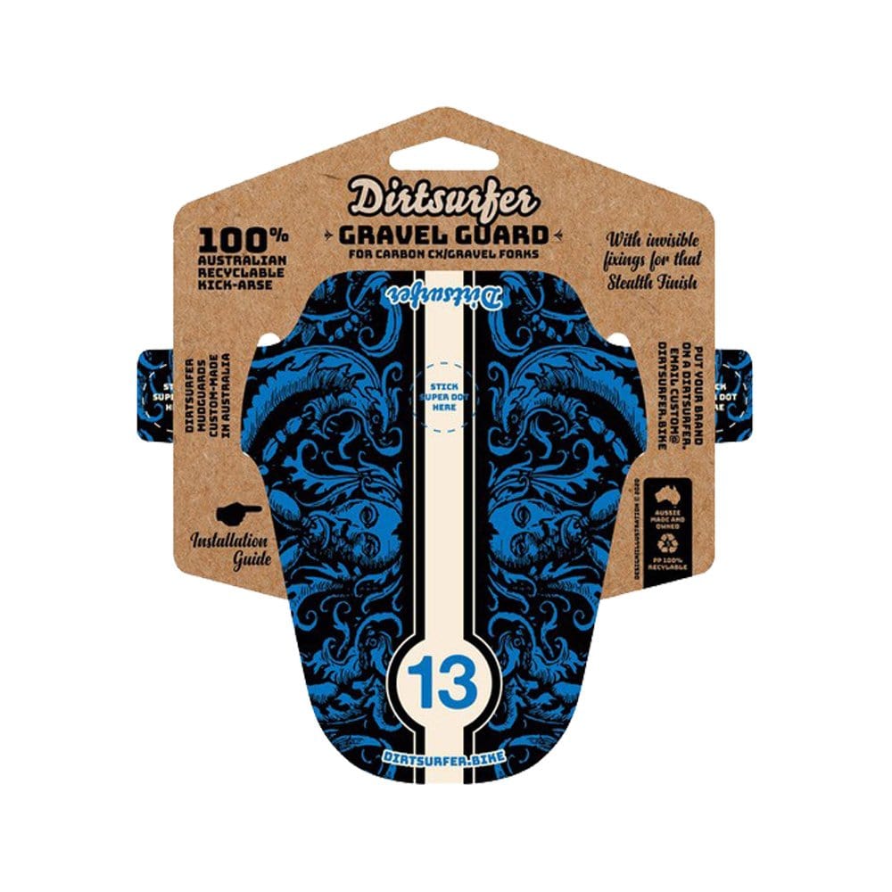Dirtsurfer Mudguard GRAVEL - DEMONS BLUE