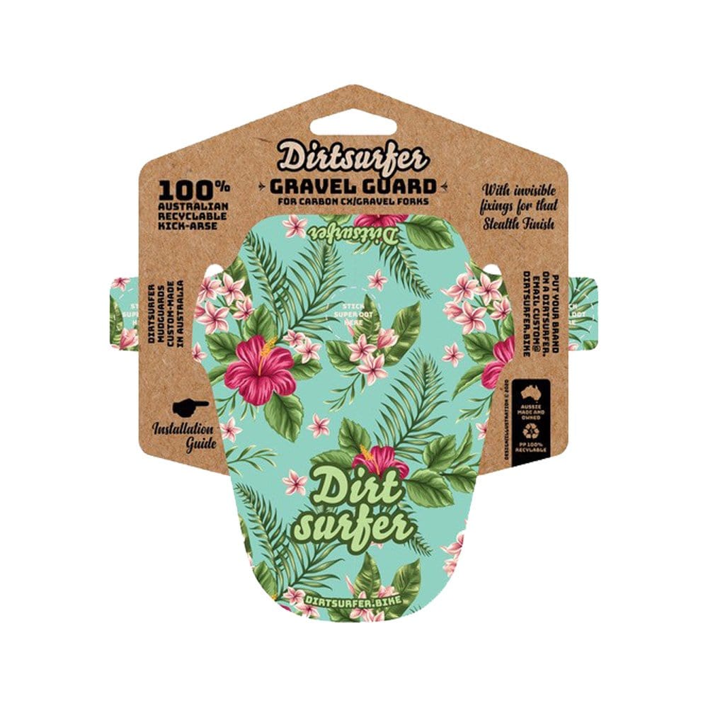 Dirtsurfer Mudguard GRAVEL - HIBISCUS 2