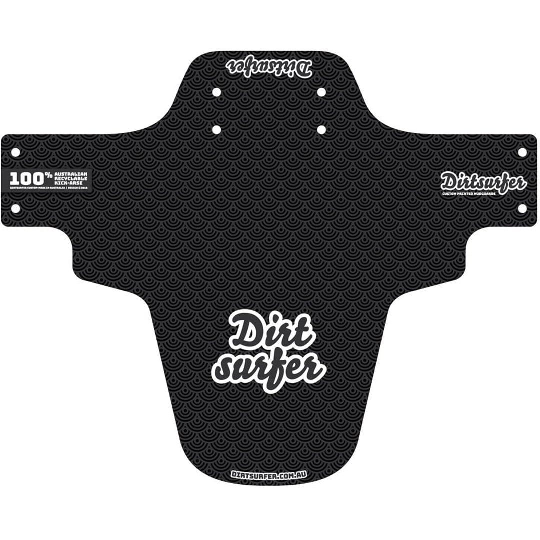 Dirtsurfer Mudguard - Japan Wave Black