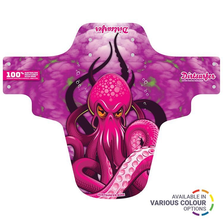 Dirtsurfer Mudguard - Octopus PinkPink