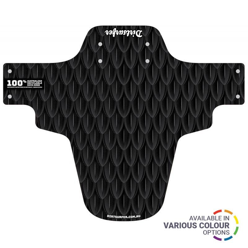 Dirtsurfer Mudguard - Scales Black