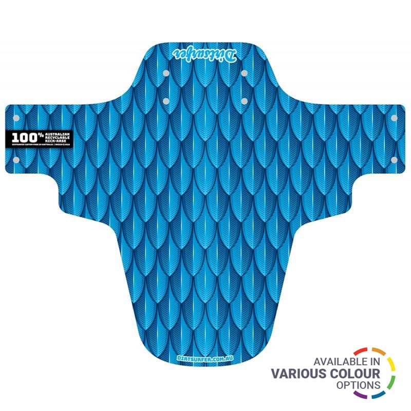 Dirtsurfer Mudguard - Scales Blue