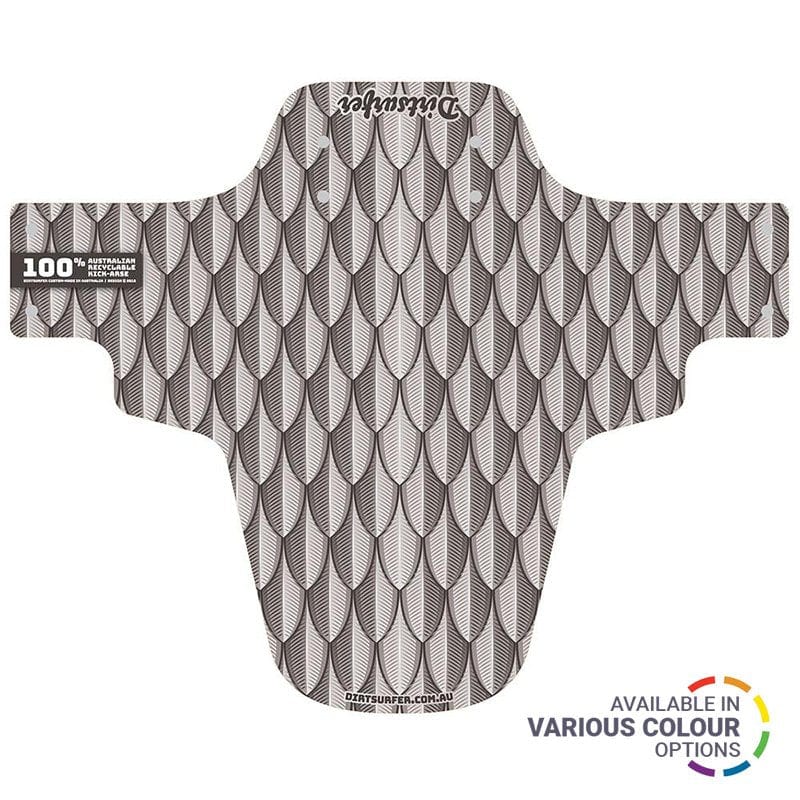 Dirtsurfer Mudguard - Scales Silver