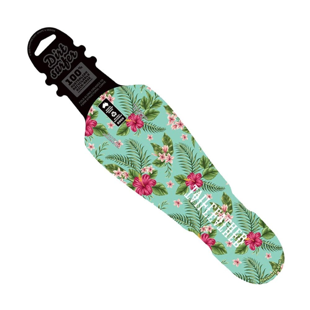 Dirtsurfer Mudguard Tailfeather - HIBISCUS 2