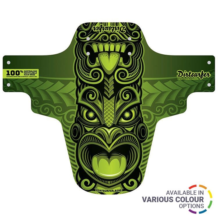 Dirtsurfer Mudguard - Tiki Green