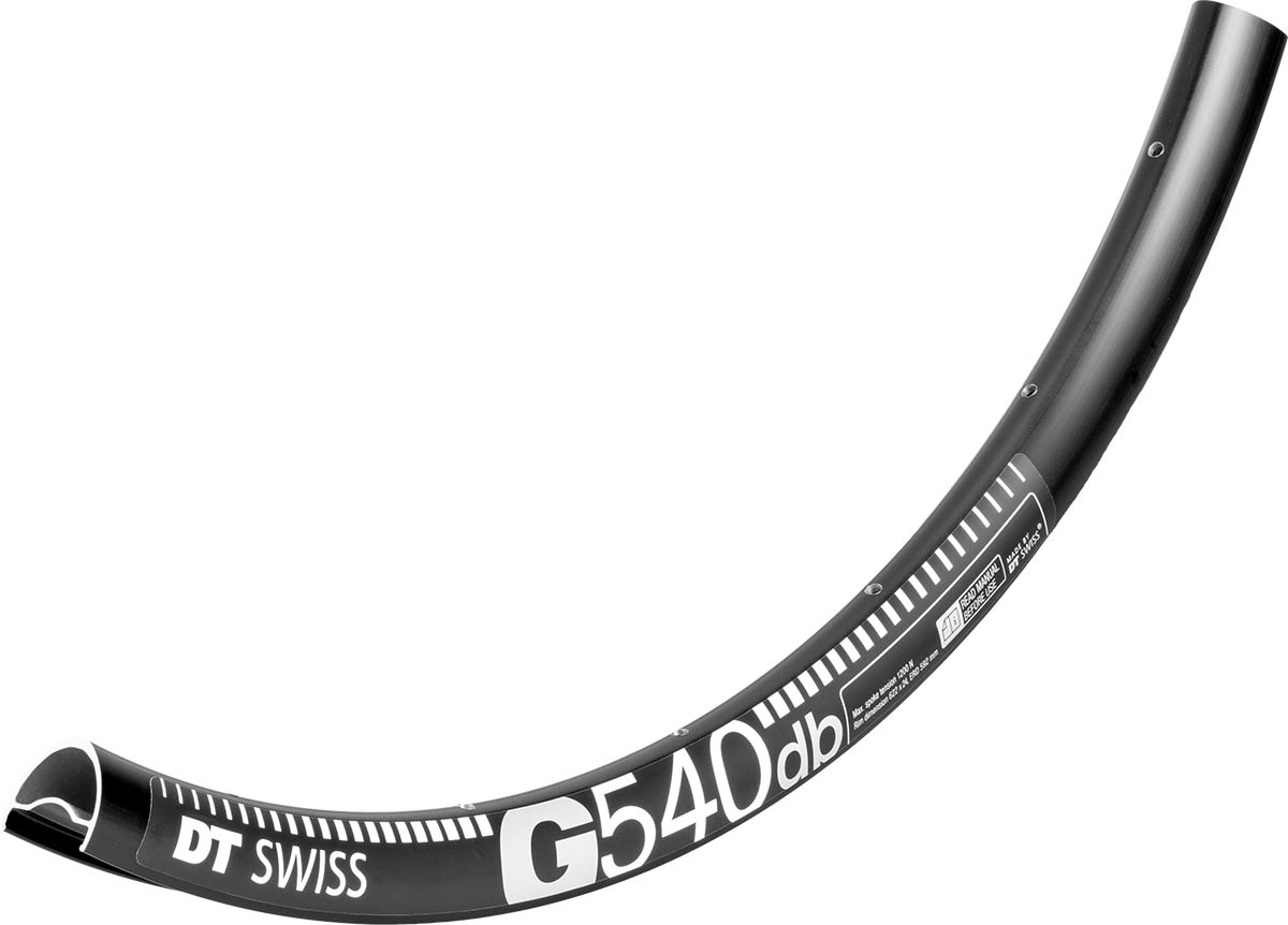 DT Swiss G540 DB 28h Bike Rim Black 650b