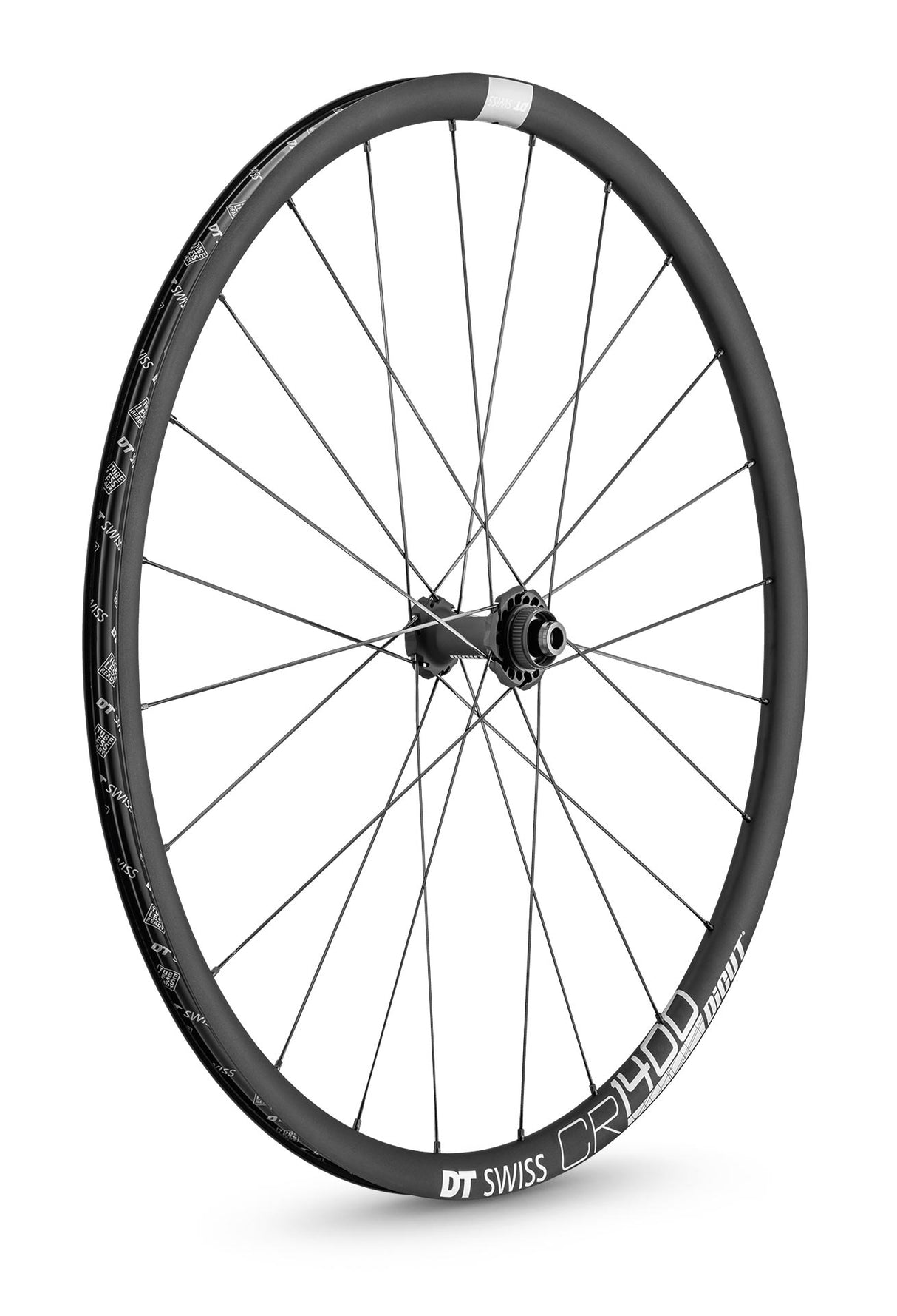 DT Swiss CR1400 Dicut 25mm Disc Brake 12x100 Front Wheel