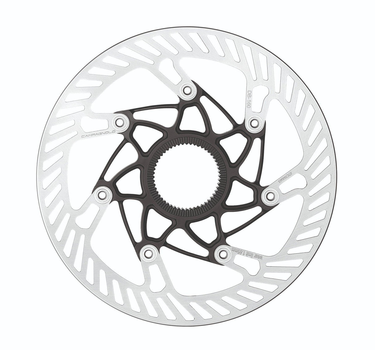 Campagnolo Centerlock/AFS Disc Brake Rotor Silver/Black