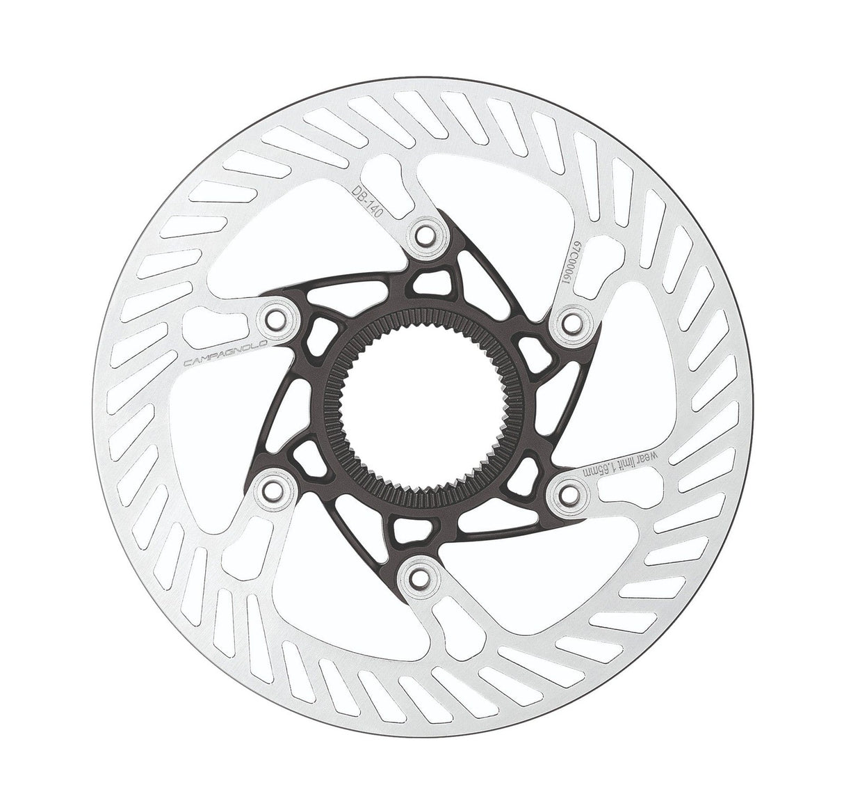Campagnolo Centerlock/AFS Disc Brake Rotor Silver/Black