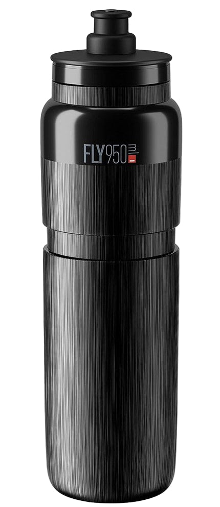 Elite Fly Tex Black Water Bottle